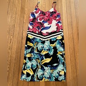 FLORAL SLIP DRESS